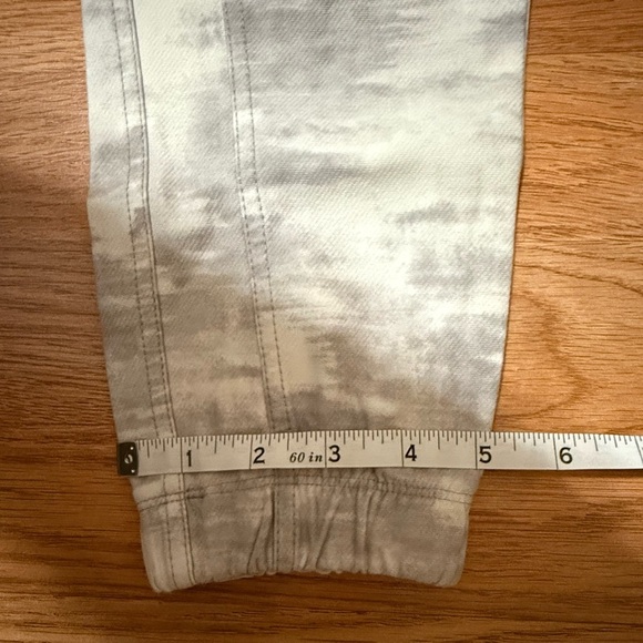 Athleta Farallon Printed Jogger Gray Tie Dye Womens 0 - Picture 7 of 9